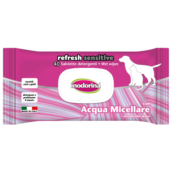 SALVIETTE DETERGENTI FUNCTIONAL SENSITIVE EXTRA SPORCO CON ACQUA MICELLARE 40PZ