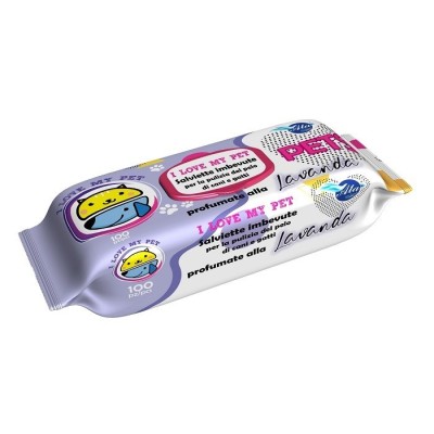 SALVIETTE A+CURE I LOVE MY PET POP-UP CONFEZIONE DA 100PZ