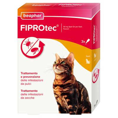 FIPROTEC SPOT-ON GATTO CONFEZIONE DA 3 PIPETTE
