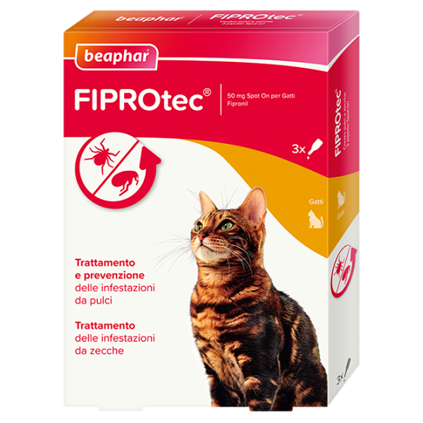 FIPROTEC SPOT-ON GATTO CONFEZIONE DA 3 PIPETTE