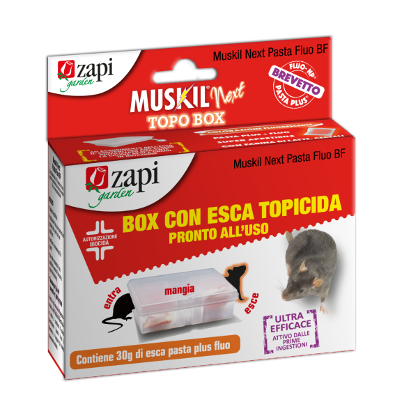 MUSKIL NEXT BOX CON ESCA TOPICIDA