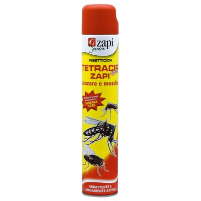 TETRACIP SPRAY MOSCHE E ZANZARE da 500ml