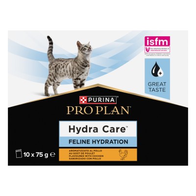 PURINA PRO PLAN UMIDO GATTO HC HYDRA CARE 10 BUSTINE DA 85GR POLLO