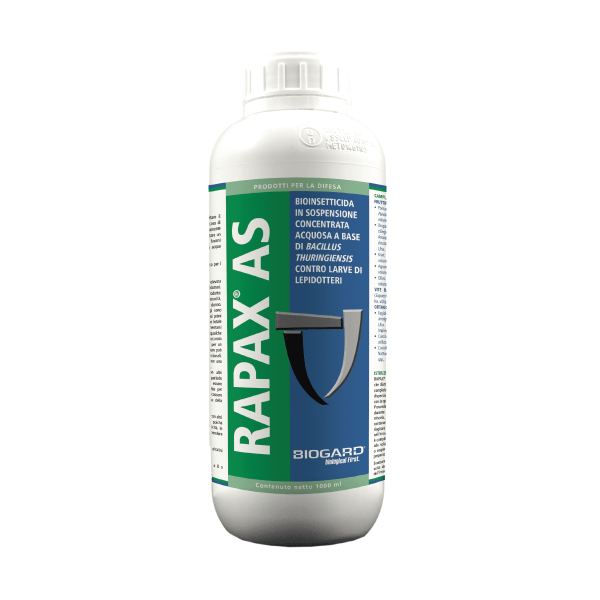 RAPAX AS (Bacillus thuringiensis kurstaki) DA 1 LT